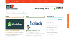 Desktop Screenshot of infoip.com.br