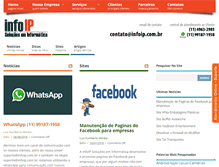 Tablet Screenshot of infoip.com.br